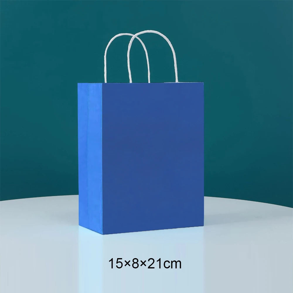 Papier Geschenktüten mit Griffen – 10 Farben, versch. Größen für Feiern