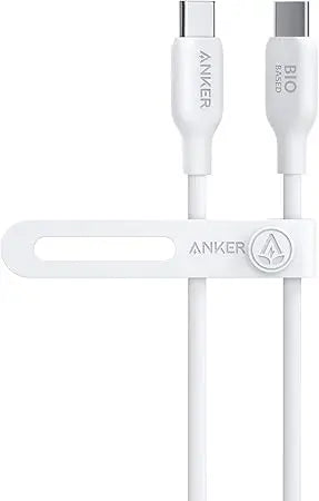 Bio-basiertes USB-C Ladekabel 240W, 1.8m, langlebig - schnellladefähig