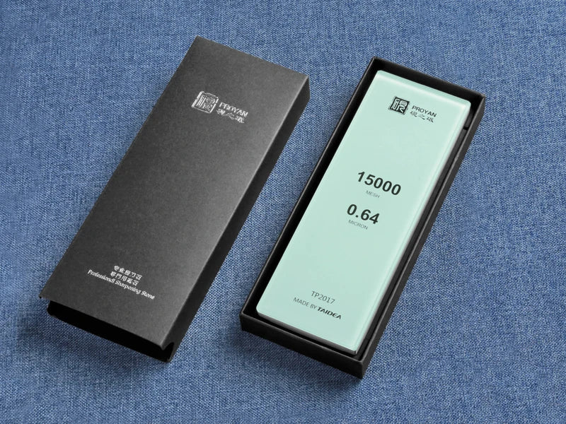 Professioneller weißer Alund Schleifstein für Küchenmesser und Holzarbeiten