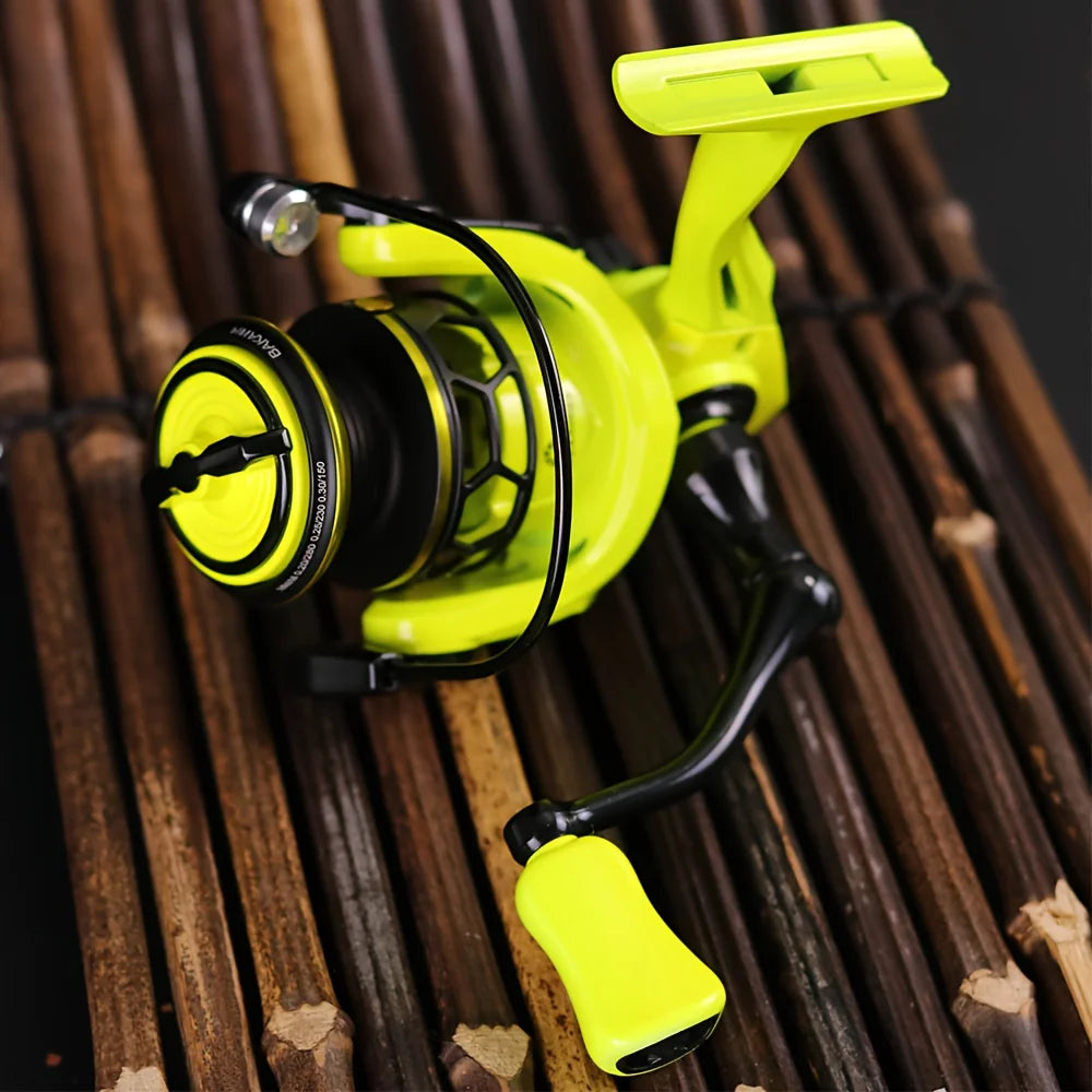 Spinnrolle Angelrolle 1000 2000 3000 Serie 5,2:1 Metall Karpfenangeln