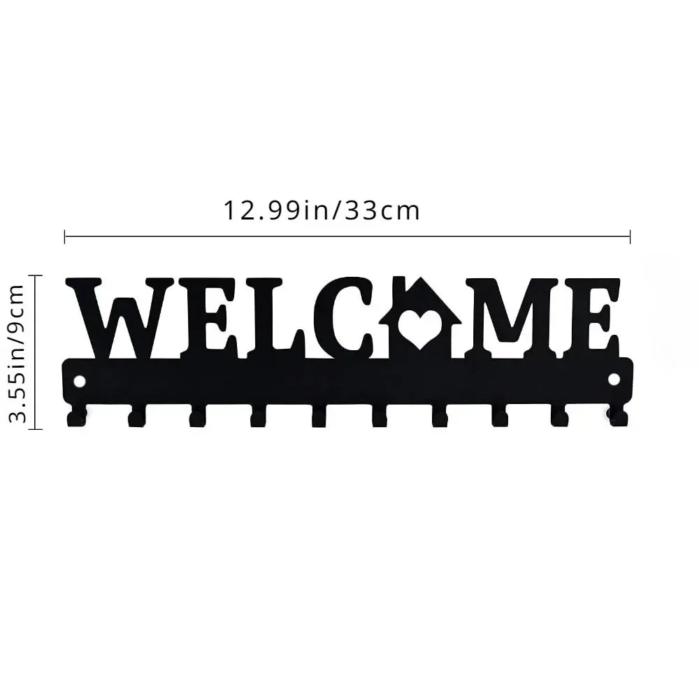 Metall Schlüsselaufhänger Motorrad Motiv Wandmontage für Büro und Zuhause