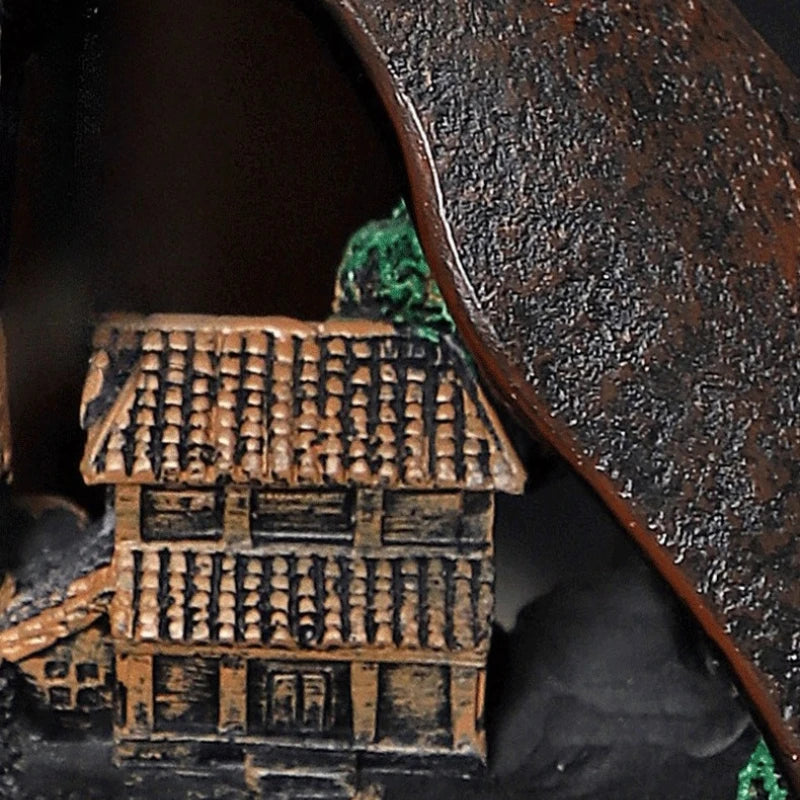 Dekorativer Weihrauchbrenner mit Zen Atmosphäre