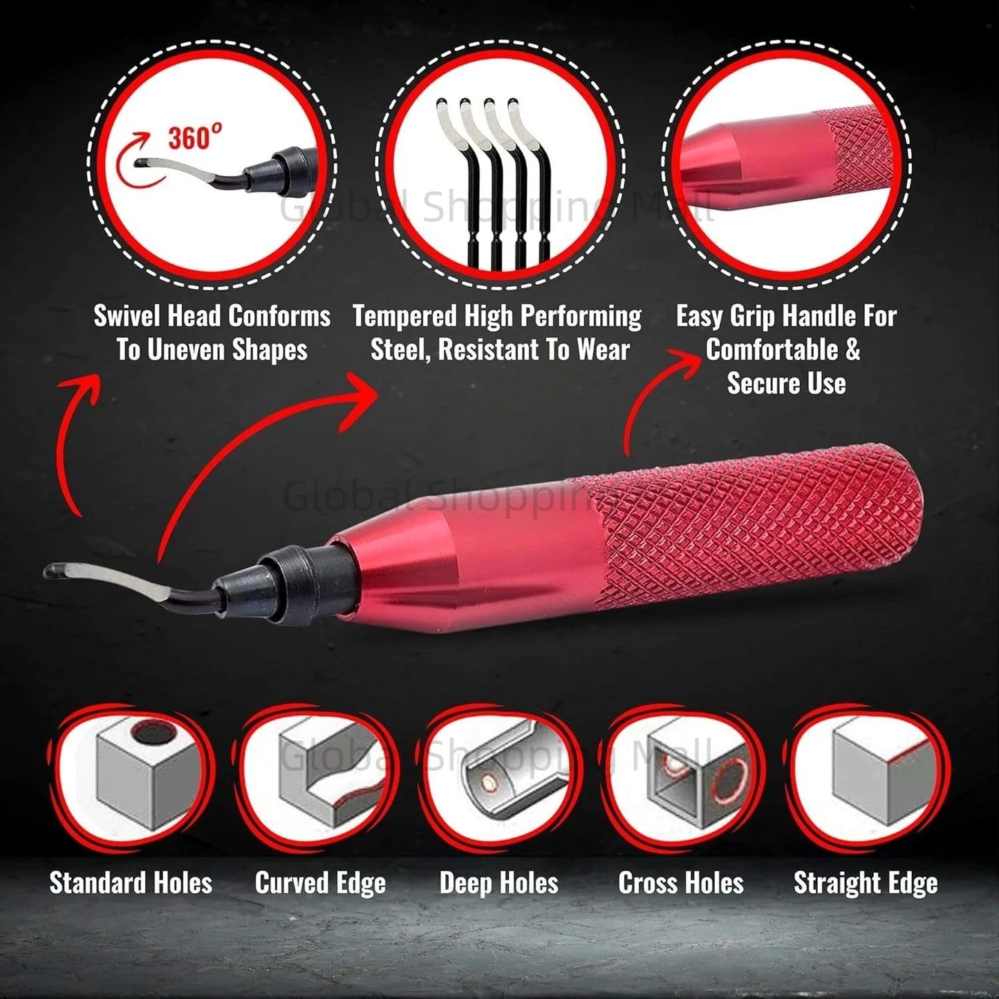 Metall Handgratschneider für sauberes Entgraten und Trimmen