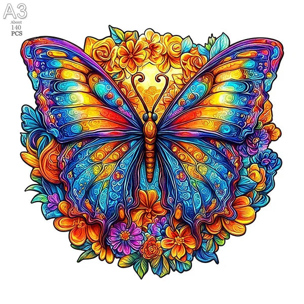 3D Holzpuzzle Tier Tiger und Hund für Kinder und Erwachsene