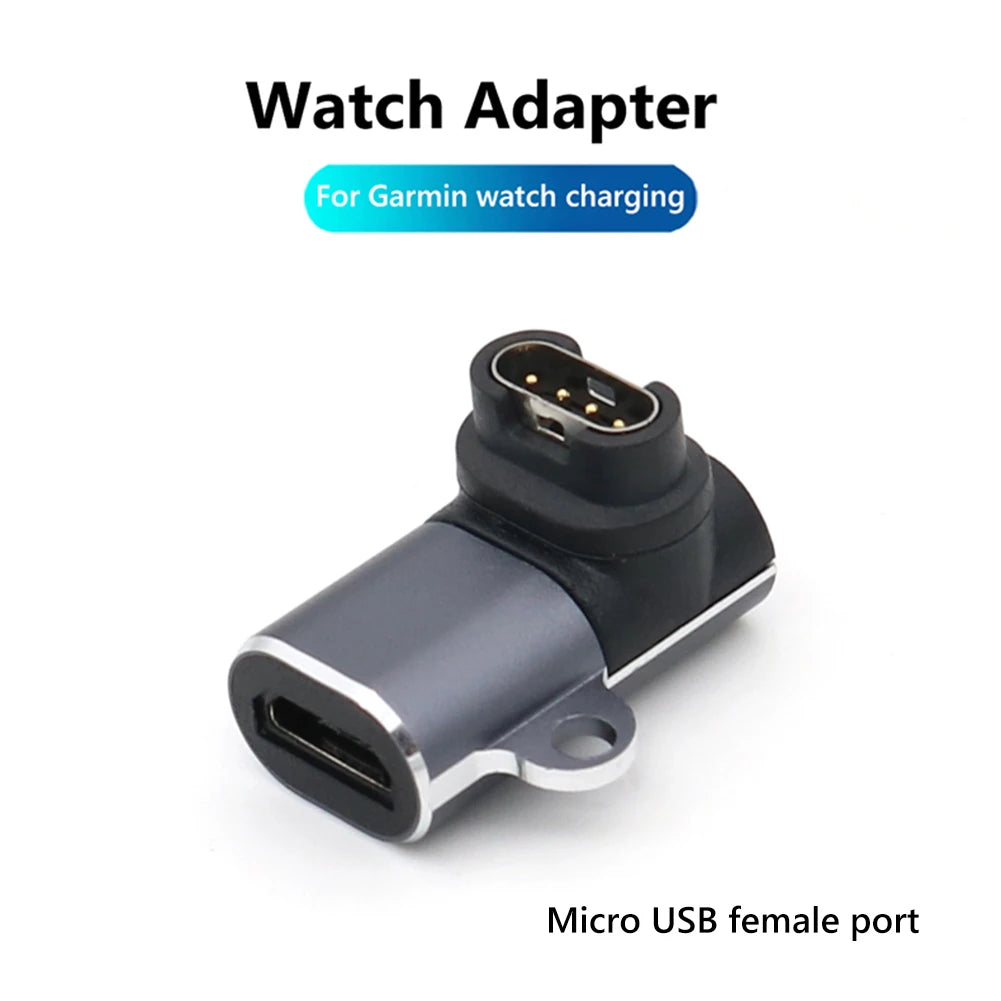 Multifunktions Adapter USB Typ C Micro 8-Pin für Smartwatch Ladegeräte