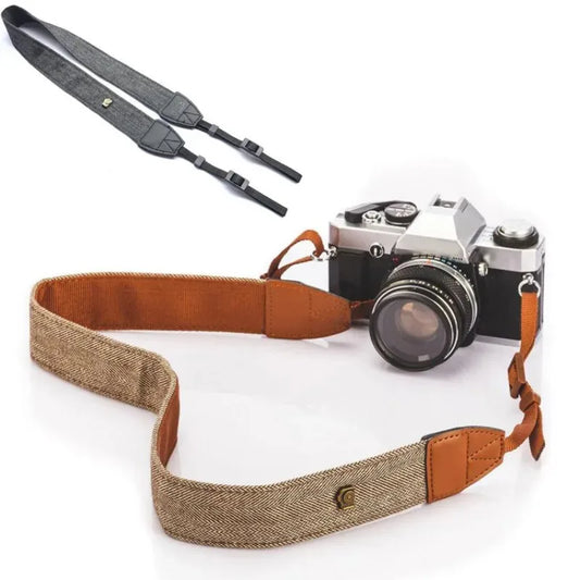 Verstellbarer Baumwoll Kameragurt für Schulter und Hals, ideal für Fotografie