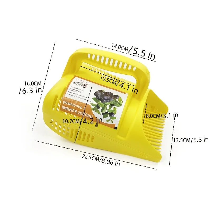 Manueller Obstpflücker mit ergonomischem rutschfestem Griff für Beeren