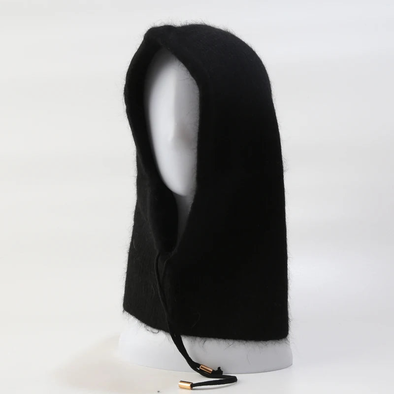 Warme Unisex Sturmhaube mit Schal und Kapuze für den Winter