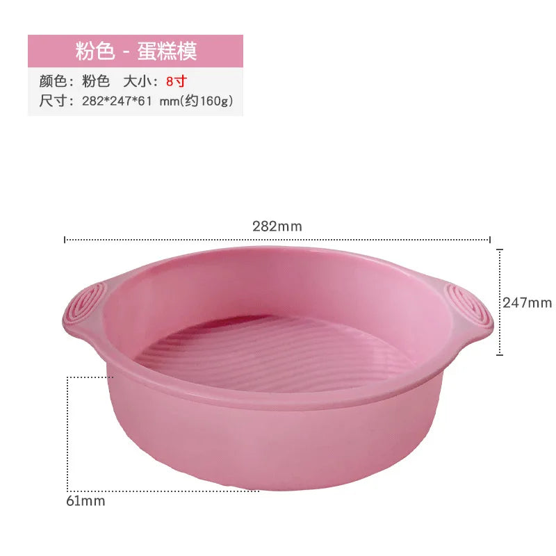 Flexible Silikonformen für Gebäck und kreative Projekte