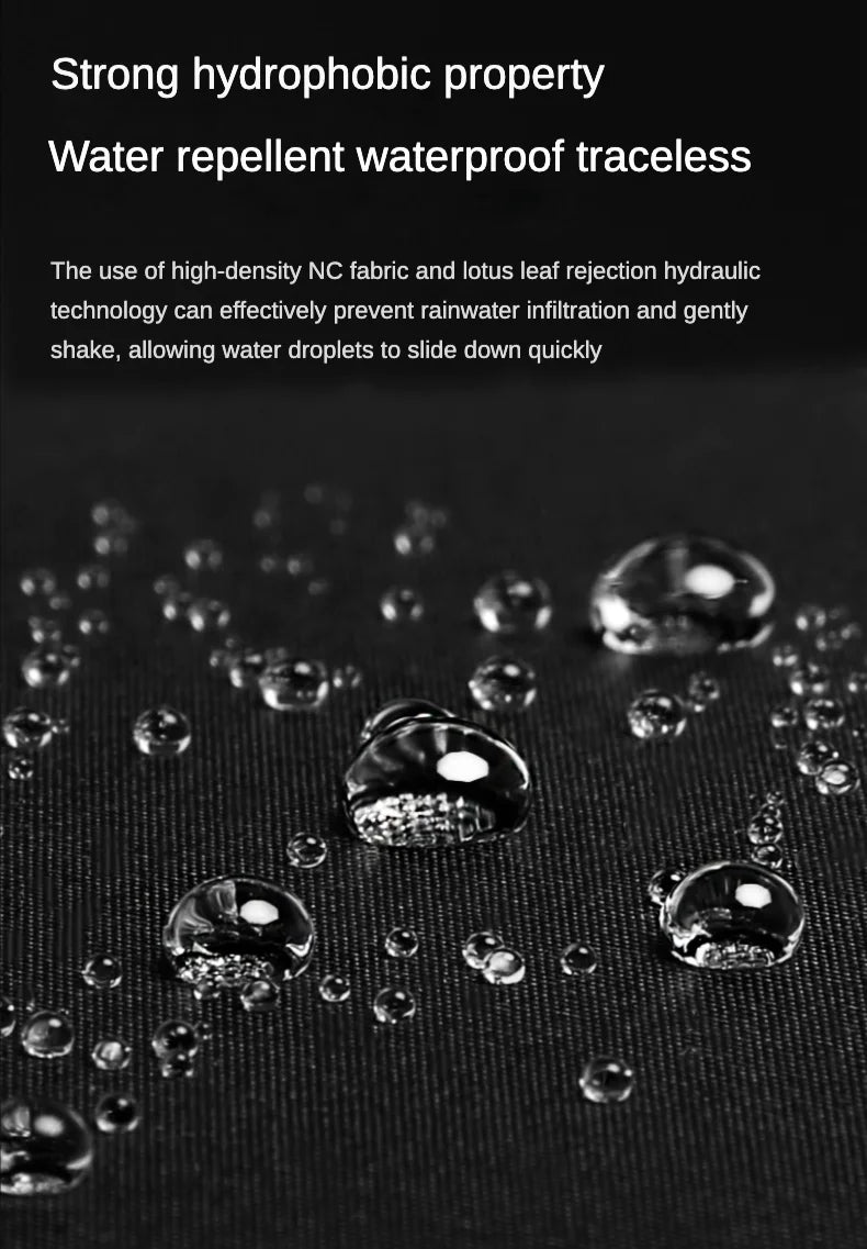 Robuster großer Automatik Regenschirm mit Windschutz und Sonnenschutz