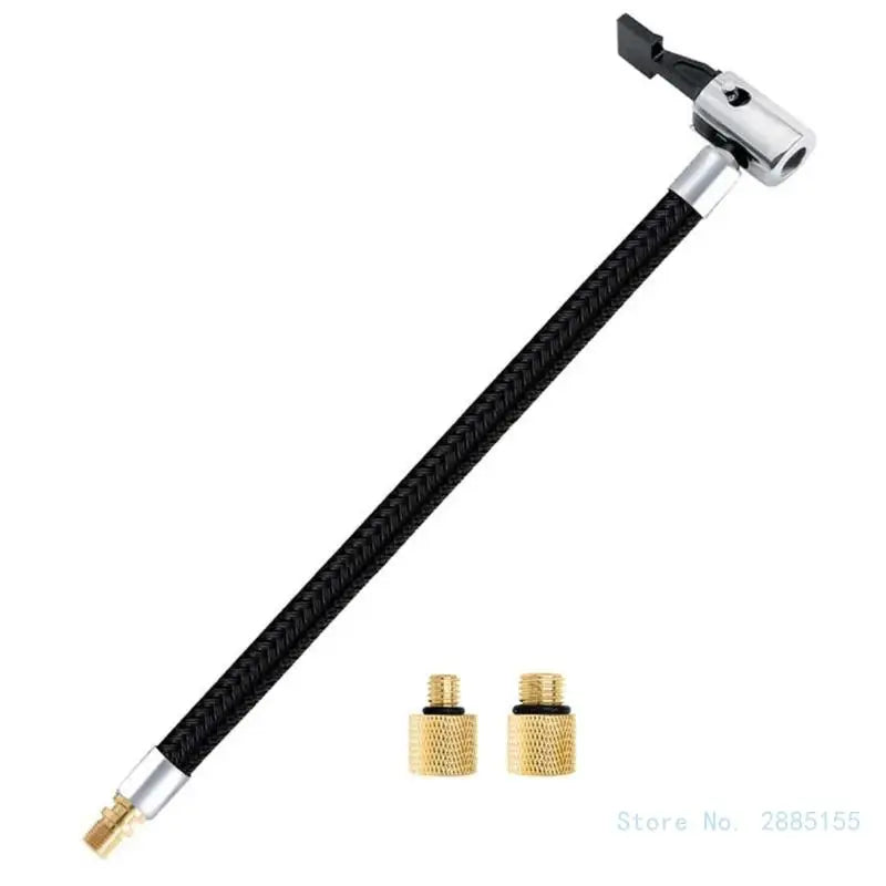 Robuster Reifenpumpenschlauch mit Adaptern für Auto Luftkompressor