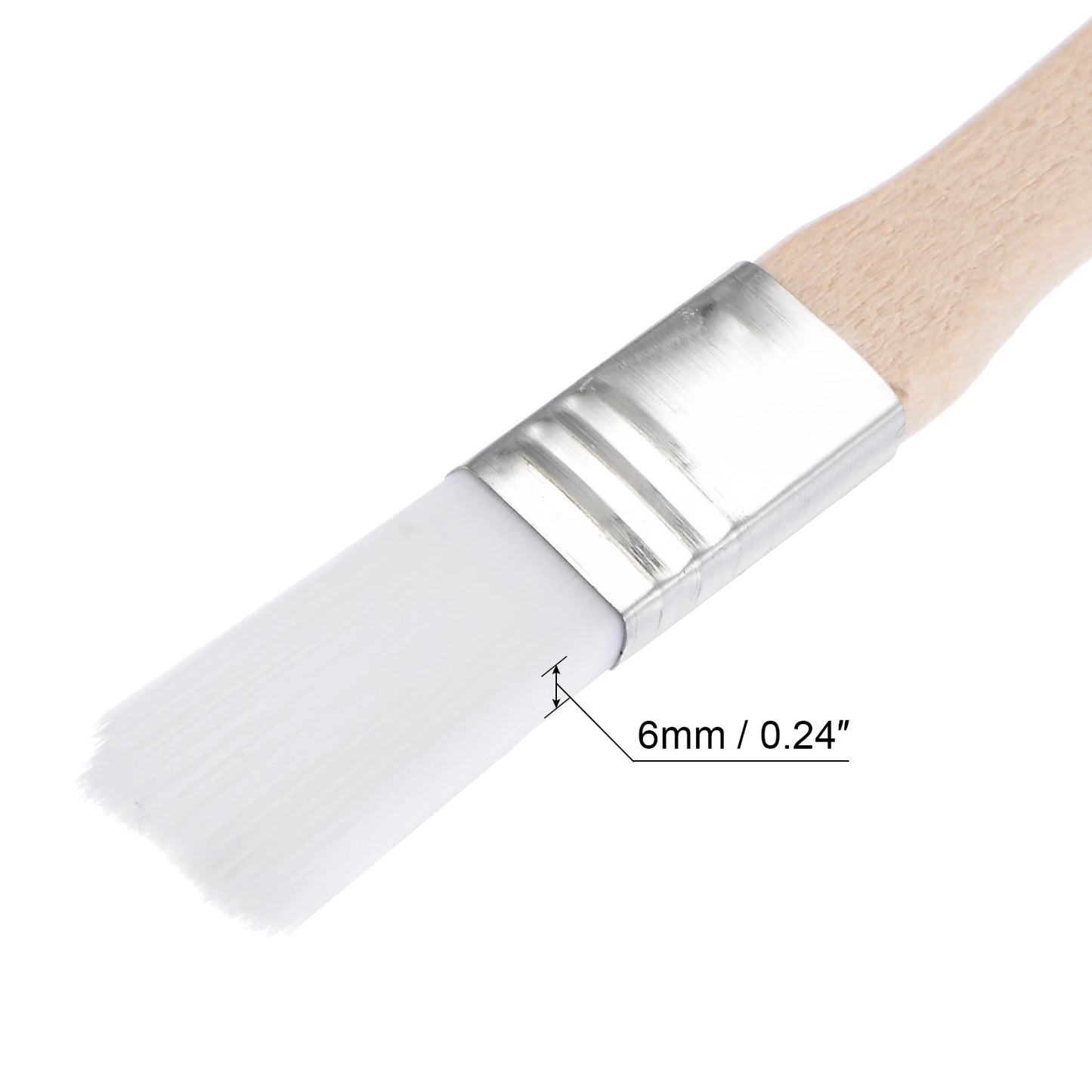 Vielseitiger Pinsel mit weicher Nylonborste für glatte Oberflächen