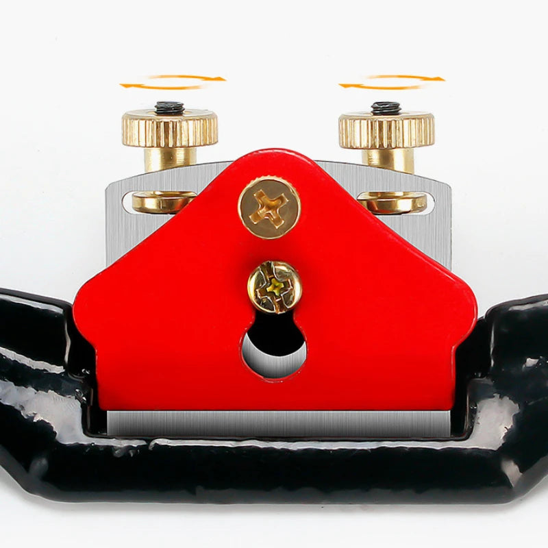 Mini Holzhobel mit scharfer verstellbarer Stahlklinge für Holzarbeiten