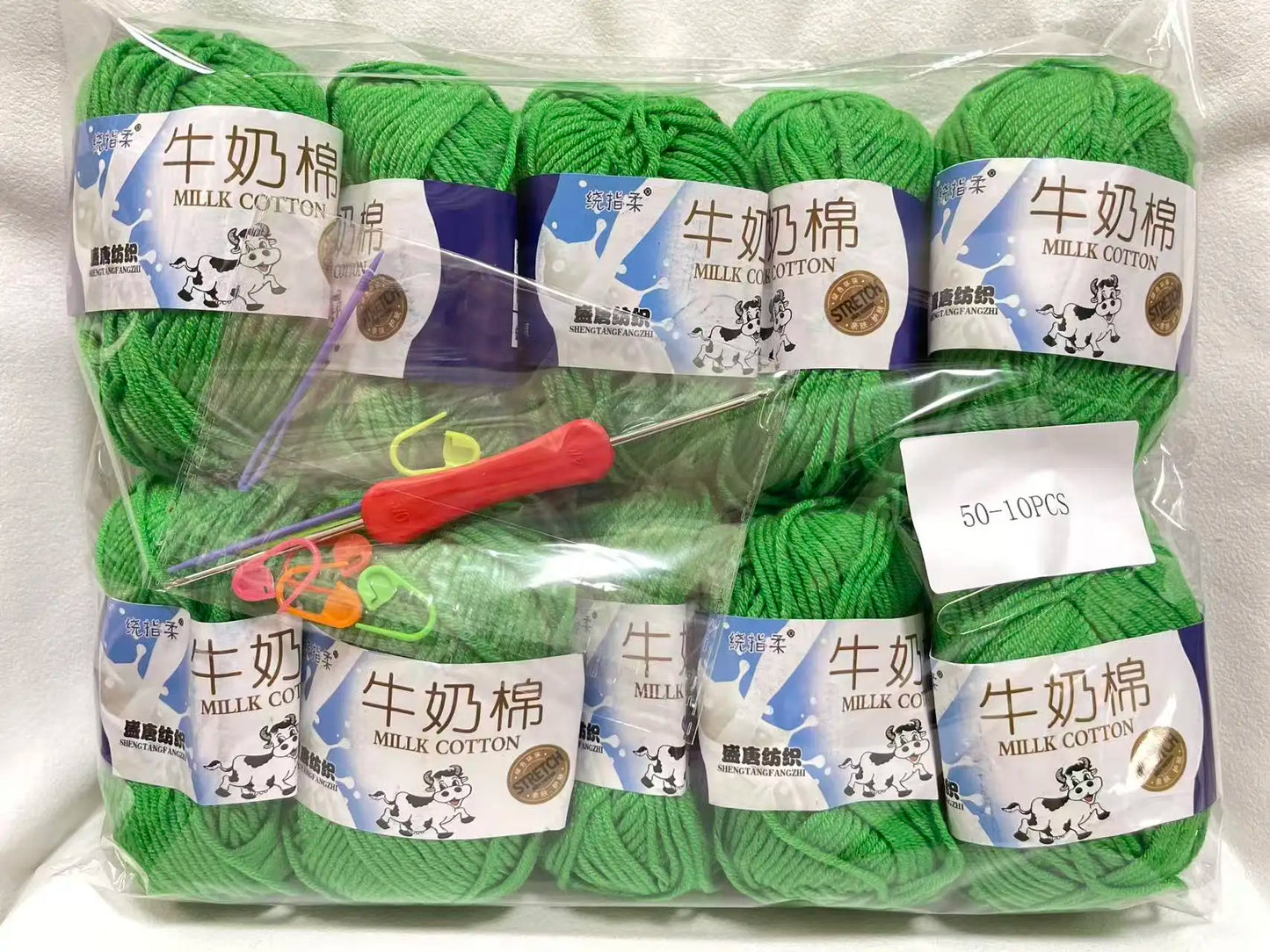 Vielseitiges farbiges Acryl Strickgarn für kreative DIY Projekte