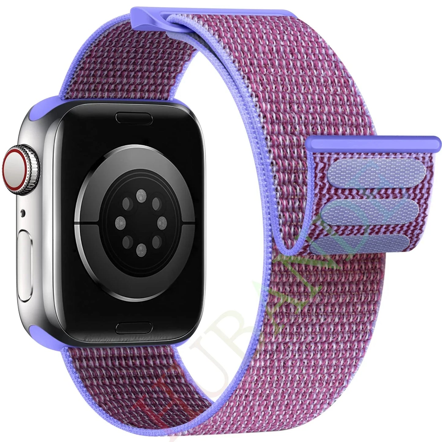 Atmungsaktives Nylonarmband für Smartwatch 38-49 mm, Unisex