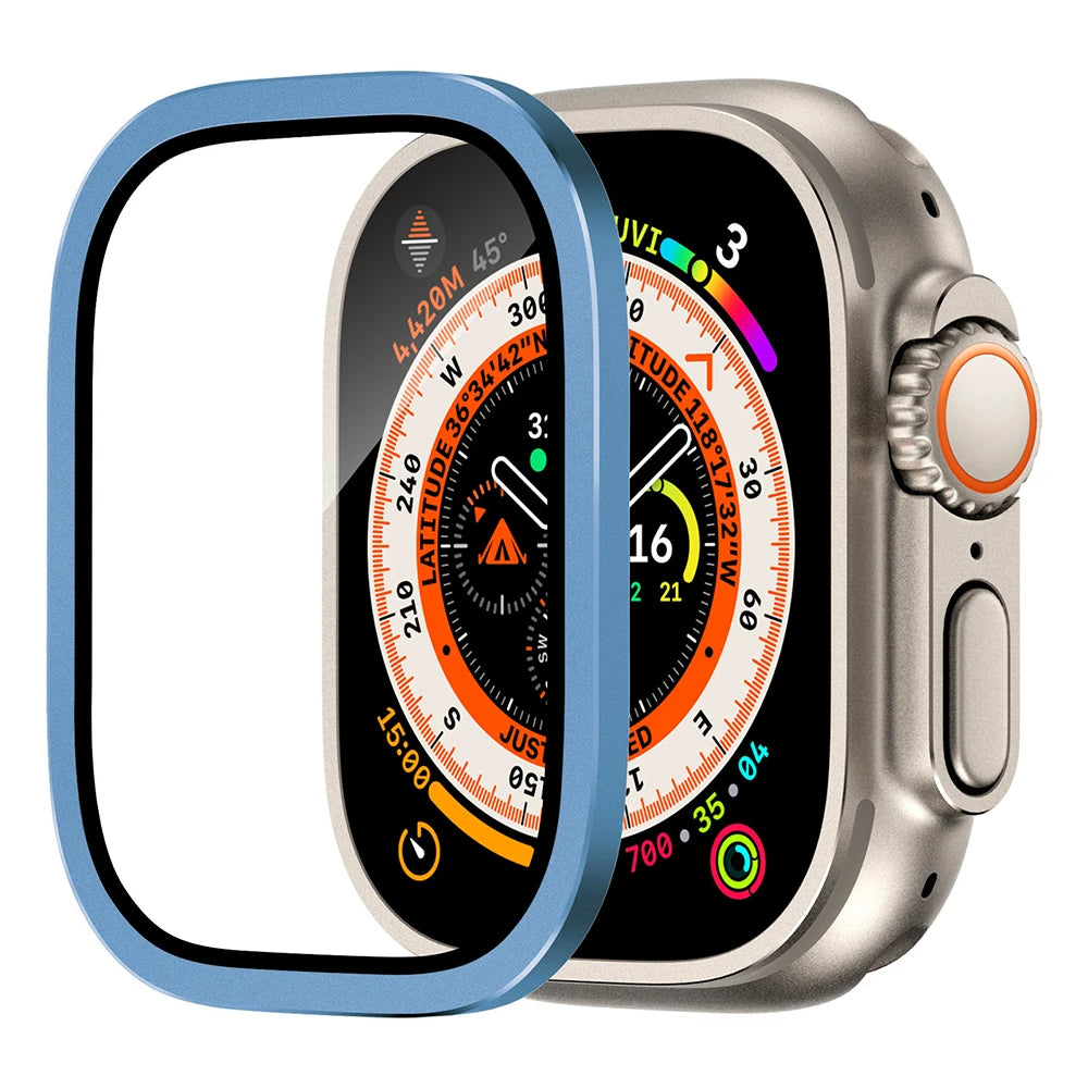 Kratzfeste Displayschutzfolie 3D-Schutz für Smartwatch 49 mm Ultra