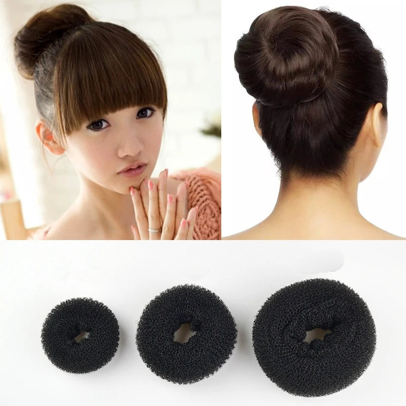 Magischer Haar Brötchen Donut für einfaches Styling in S, M, L und Wunschfarbe