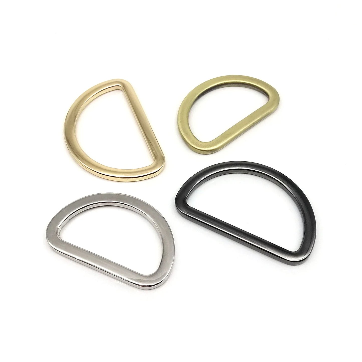 5 Stück Metall Schnallen Set O D Ring Verschluss für Taschen Gürtel Hund