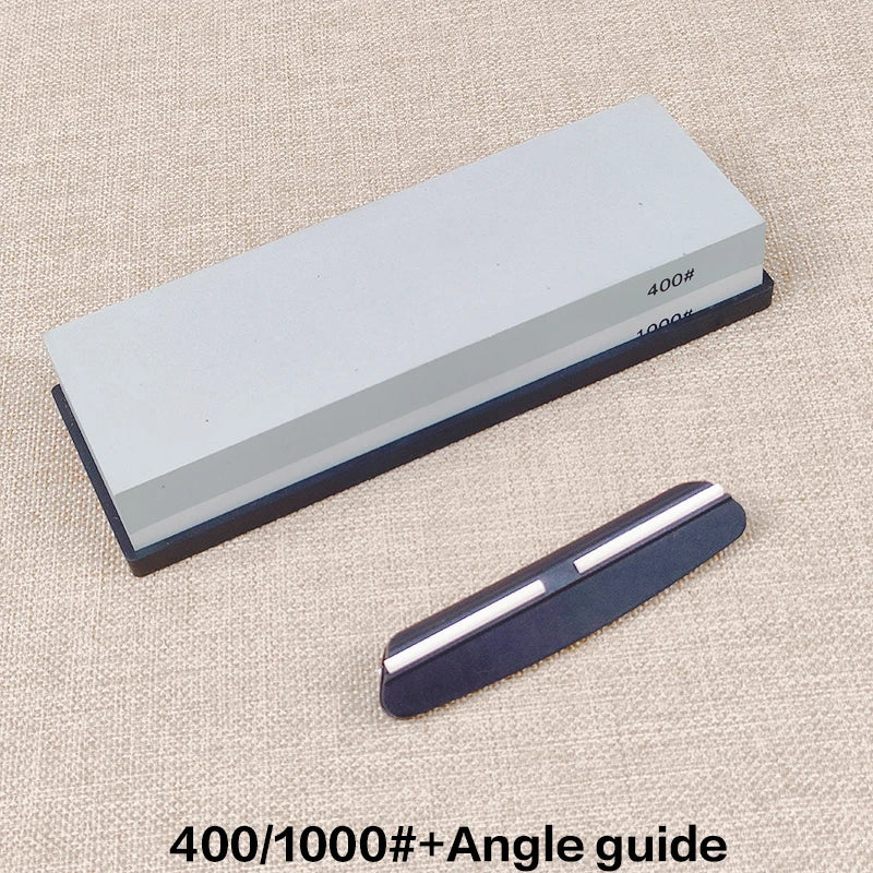 15 Grad Messerschärfer mit Winkelführung Schleifstein Zubehör für Küchenmesser