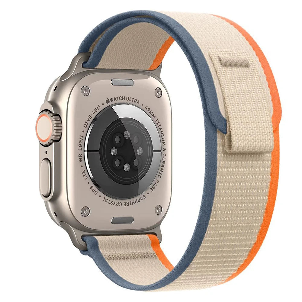 Robustes Nylon Armband für Apple Watch Ultra und alle Serien