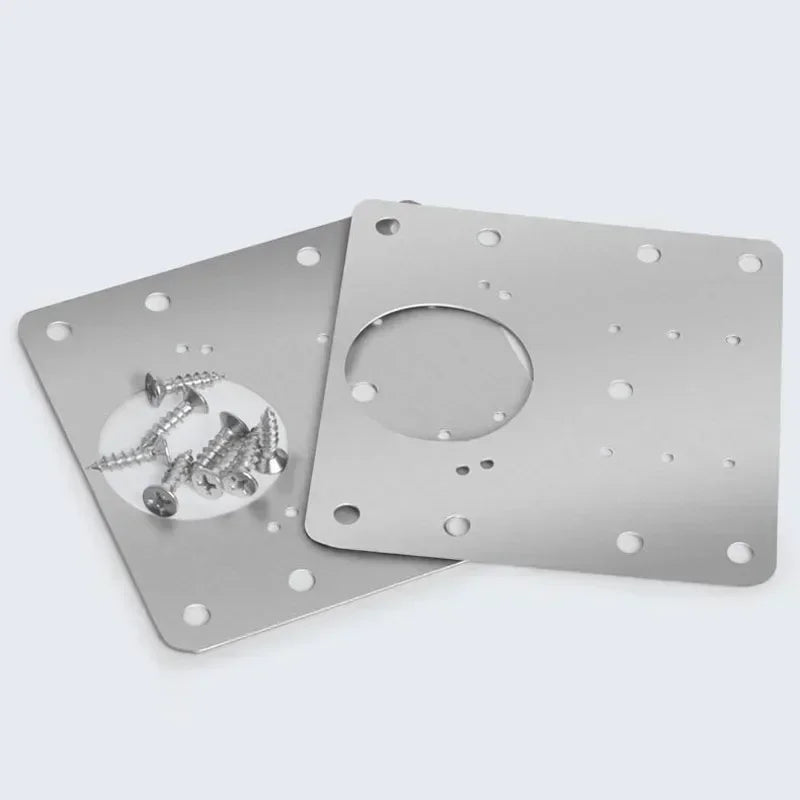 Metall Befestigungsplatte für stabile Reparatur von Schrankscharnieren