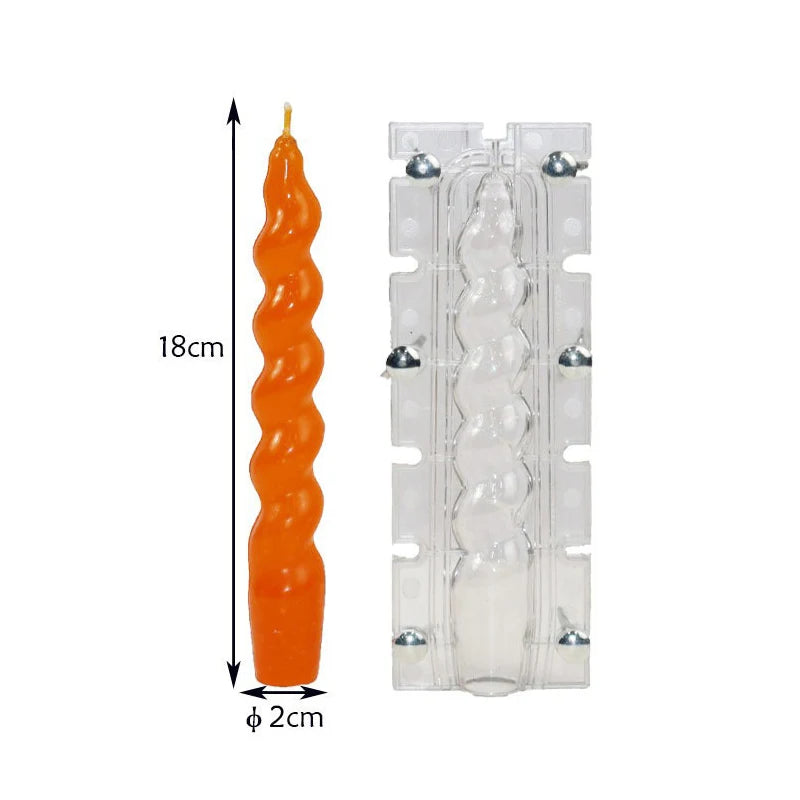 Nordic Stil Zylindrische Acryl Kerzenform DIY Geometrisches Design