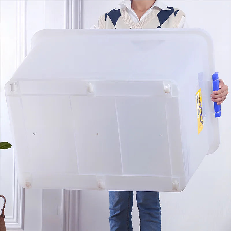 Aufbewahrungsbox mit Deckel, Organizer-Box für Kofferraum und Schrank-Yabubest - Home & More