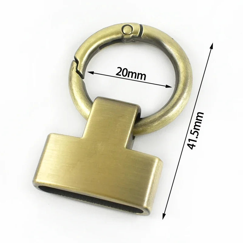 Metallschnallen O-Ring 20 25mm 2 5 10 Stück für Riemen Schlüsselanhänger