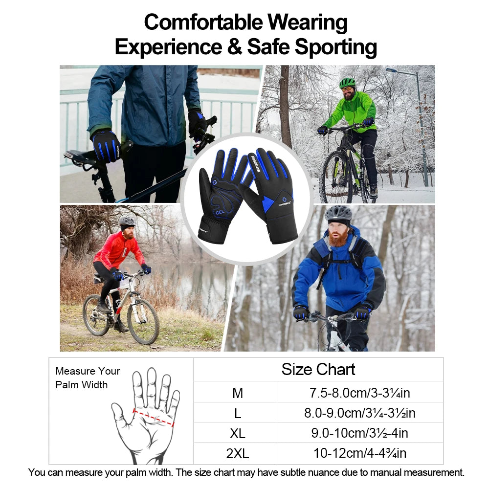 INBIKE Winter Fahrrad Handschuhe für Männer - Touchscreen-fähig-Yabubest - Home & More