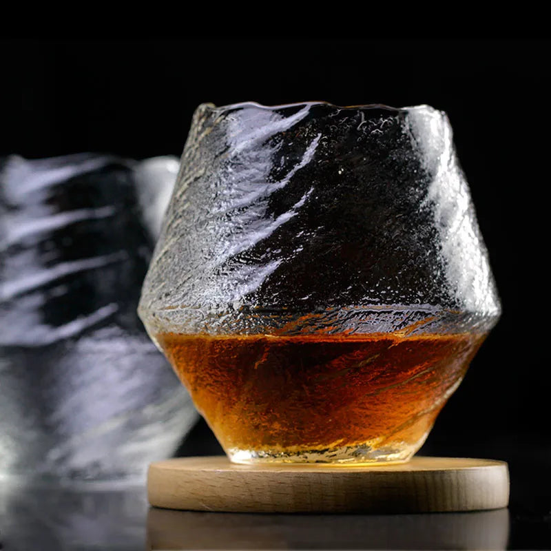 Japanisches Whiskeyglas aus Glas für Zuhause und Bar