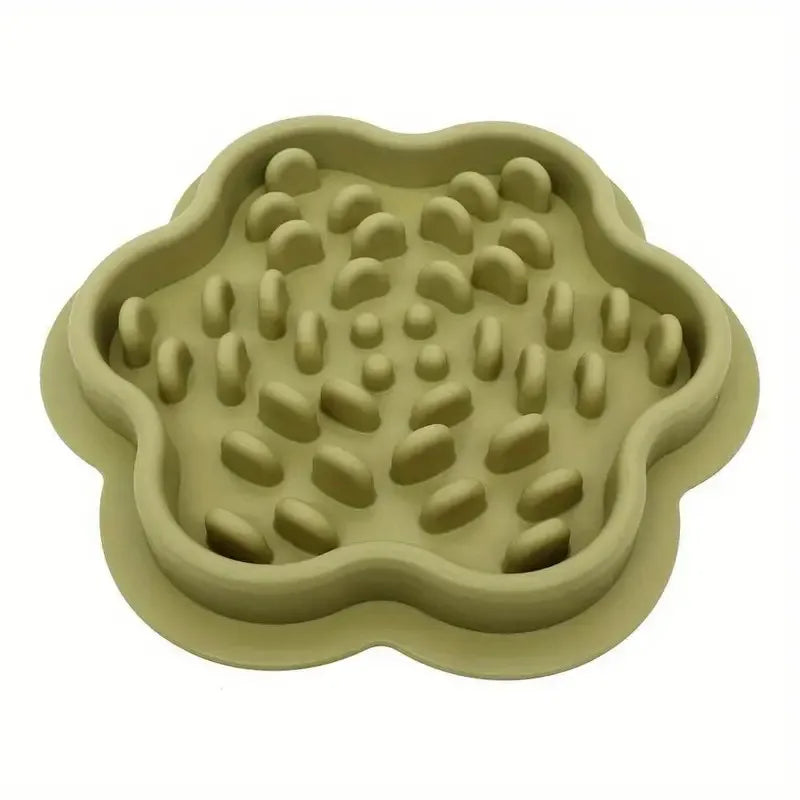 Interaktiver Futternapf zum Verlangsamen der Futteraufnahme für Hunde und Katzen