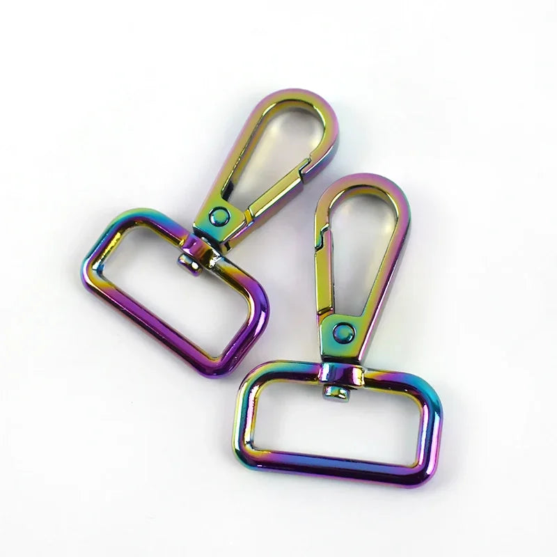 Metall Karabiner Schnallen 25mm 5 10 oder 20 Stück für Taschen DIY Zubehör