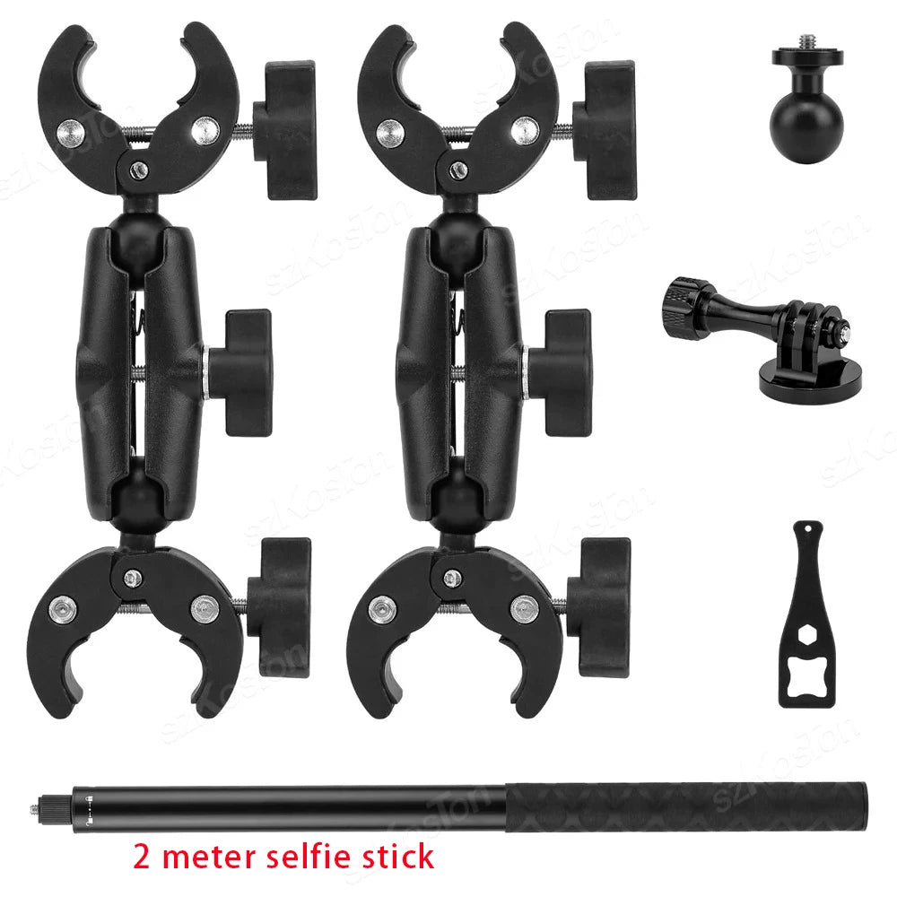 Universelle Halterung für Motorrad Fahrrad und Action Kameras