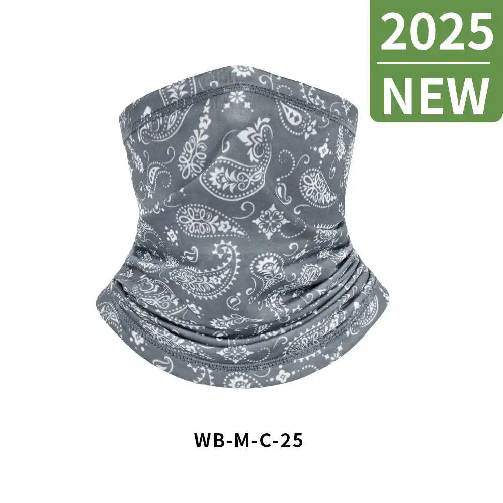 UV-Schutz Eisseide Hals-Gesichtsbedeckung Outdoor Sport Bandana Atmungsaktiv