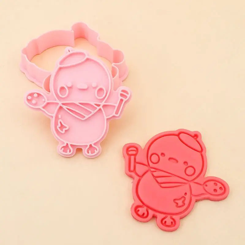 Keksform mit Anime Rändelwerkzeug für kreative Kekse