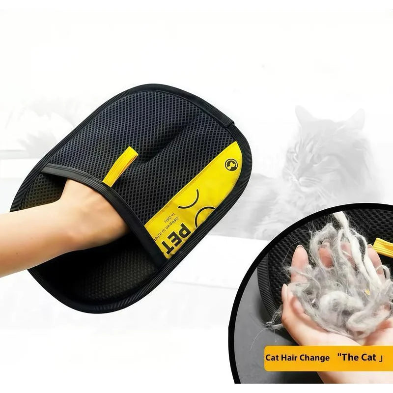 2-in-1 Haustier-Haarentfernungshandschuhe für Katzen und Hunde-Yabubest - Home & More