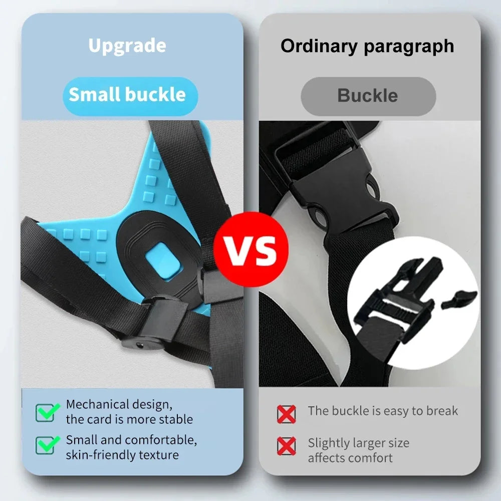 Motorradhelm Kinnhalterung für Action Kameras – Rutschfest und stabil