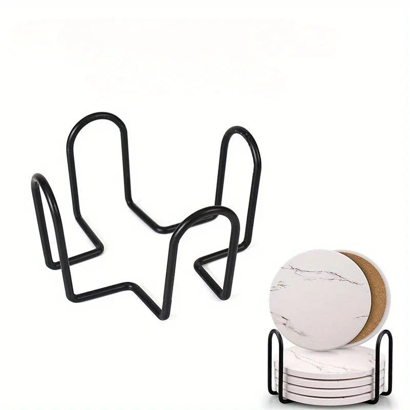 Praktischer Eisen-Untersetzer Organizer mit verdicktem Kork