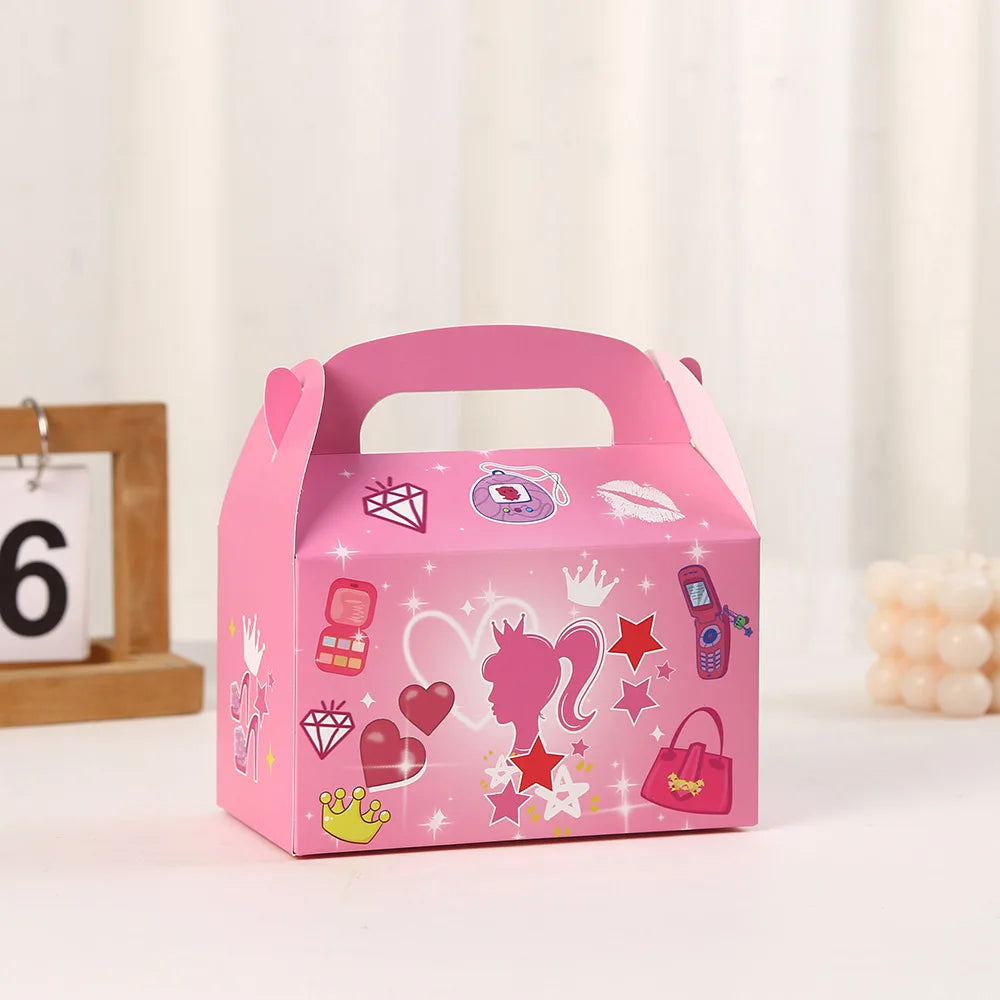 Bunte Kinder Party Bevorzugung Boxen in verschiedenen Sets