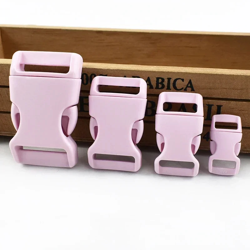 Verstellbare Kunststoff Schnallen für Paracord Armbänder und Hundehalsbänder