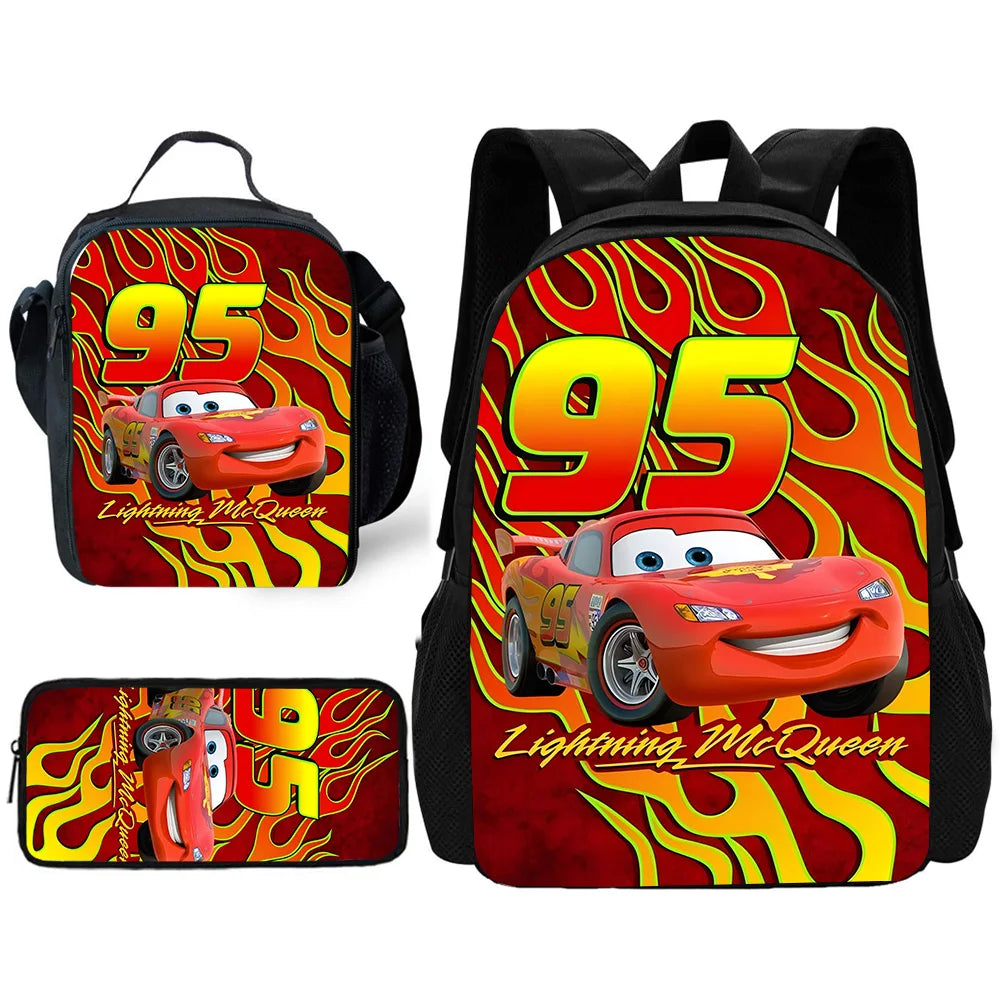 Kinder-Schulrucksack Set mit Lunchtasche und Federmäppchen, robust und praktisch