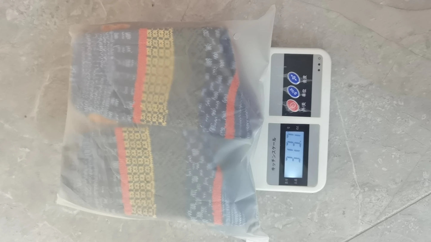 5 Paar warme dicke Herrensocken im Retro Stil EU38 44