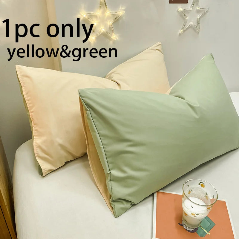 Kissenbezug aus 100 Prozent Baumwolle 480x740 mm superweich knitterfrei