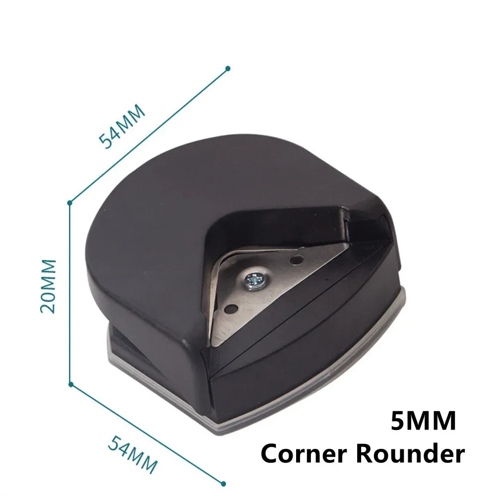 3-in-1 Eckenrunder für Scrapbooking DIY: R4/R7/R10mm Eckschneider
