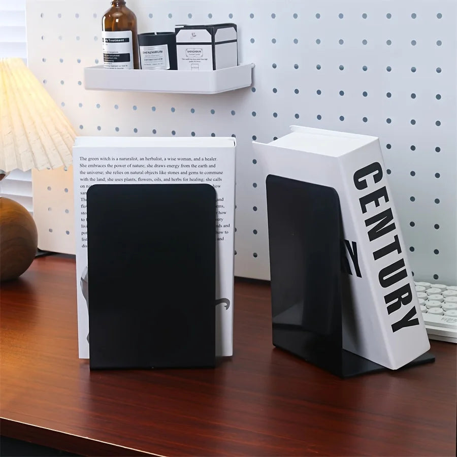 Robuste unsichtbare Buchstützen für effiziente Schreibtischorganisation