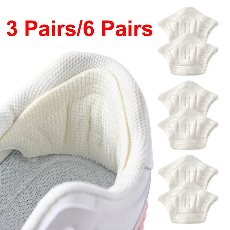Fersenpflaster für Sportschuhe, 3er oder 6er Set, verstellbar