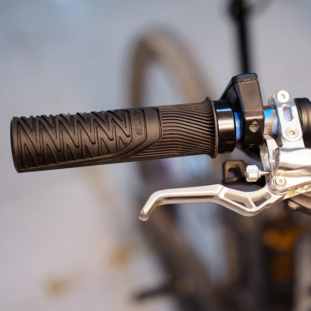 MTB Fahrradgriffe 33mm Lock-on Grip Anti-Rutsch Stoßfest Gummi Aluminium