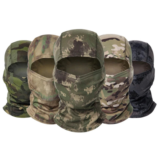 Camouflage Sturmhaube Strickmütze für Outdoor Sport und Motorrad