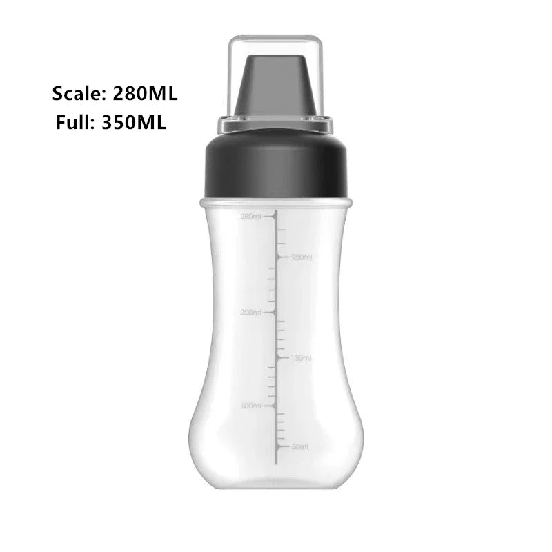 Auslaufsichere Squeeze Sauce Flasche 350ml – Nachfüllbar, 1/2/3 Stück Set