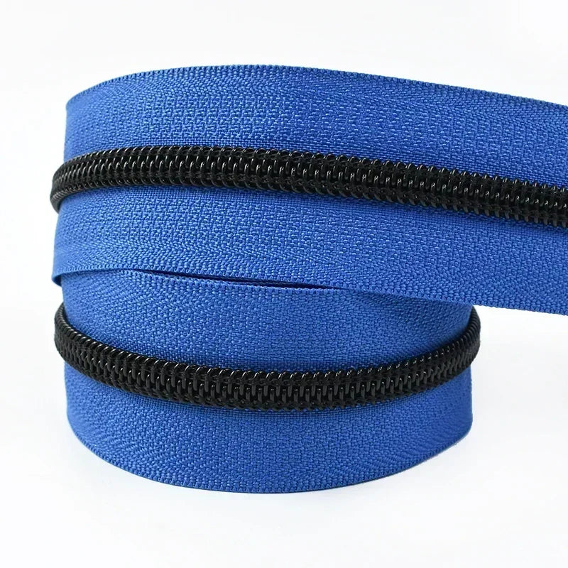 Reißverschluss 5# Nylon Meterware für Kleidung, Taschen - DIY Nähzubehör